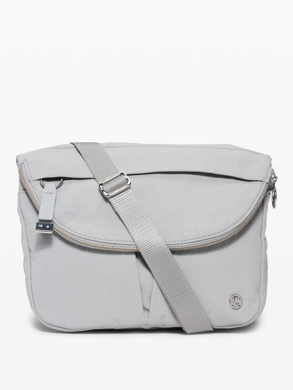 lululemon athletica Light Gray Crossbody Bag